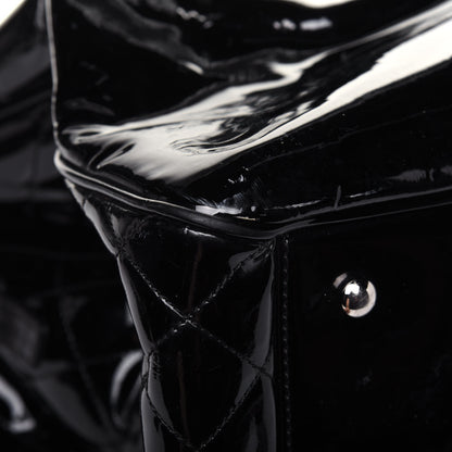 Chanel Vinyl XL Lipstick Tote Black 23 of 34