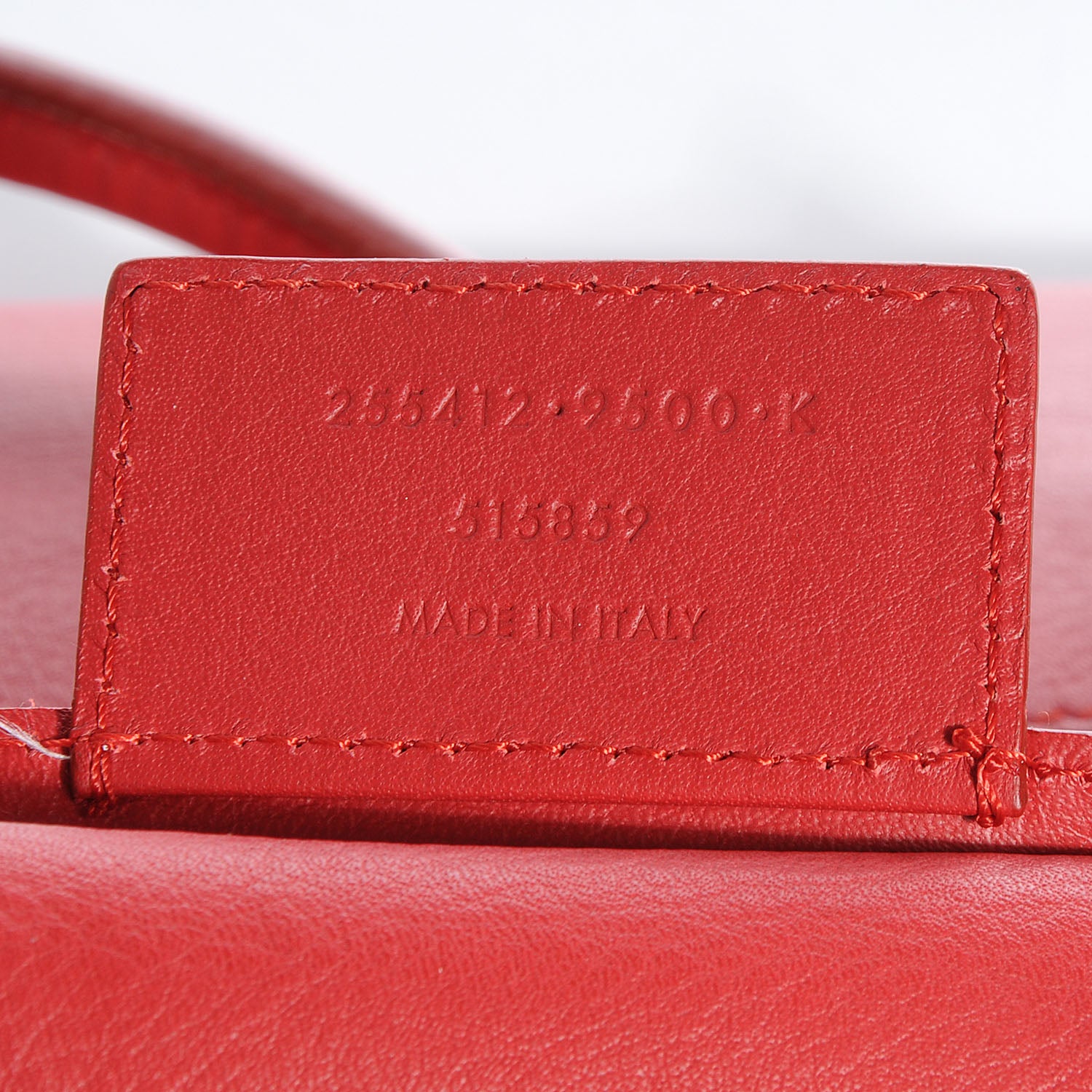 Balenciaga Veau Souple Papier A5 Tote Rouge 7 of 7