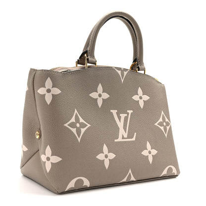 Louis Vuitton Empreinte Monogram Giant Petit Palais Tourterelle Creme 3 of 11