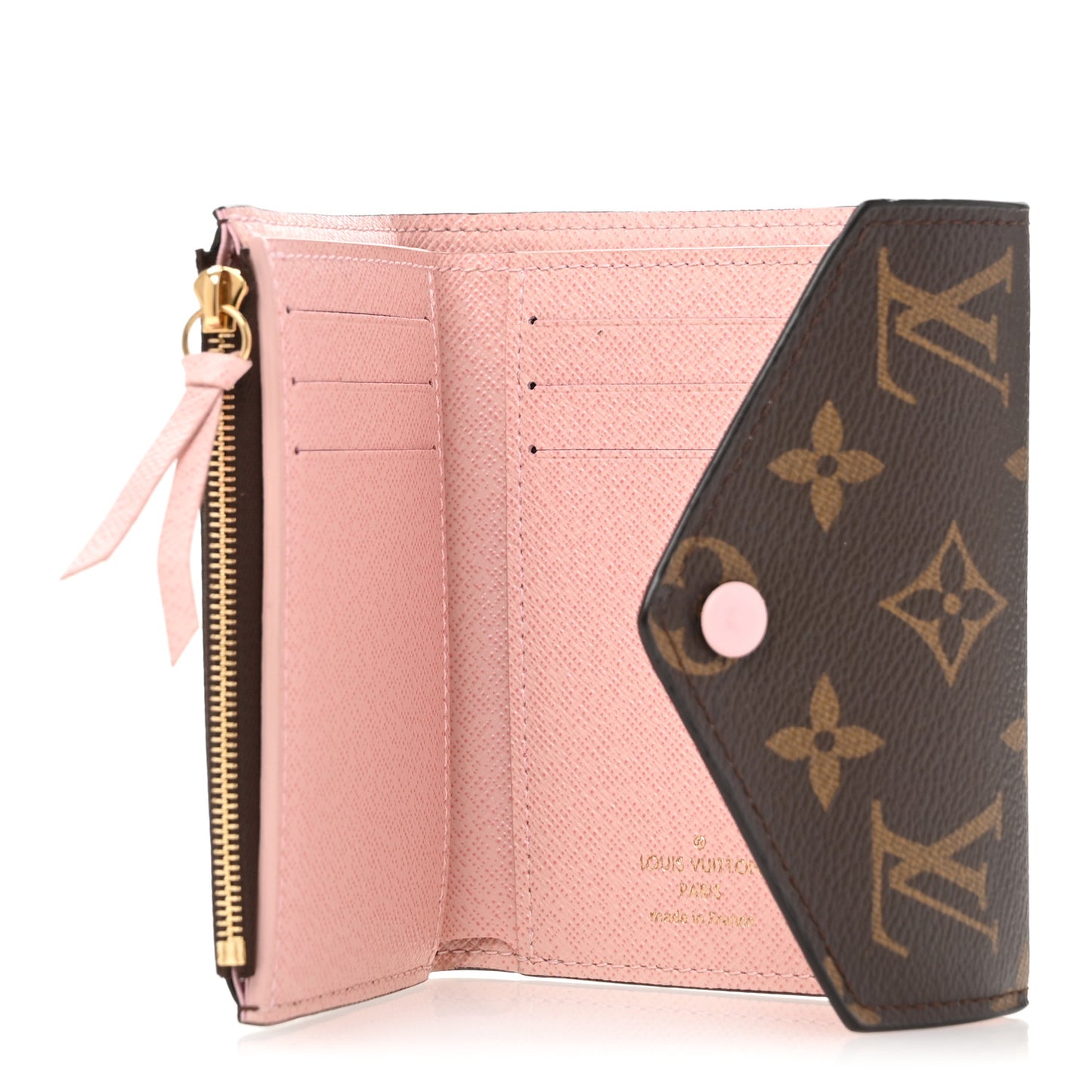 Monogram Victorine Wallet Rose Ballerine