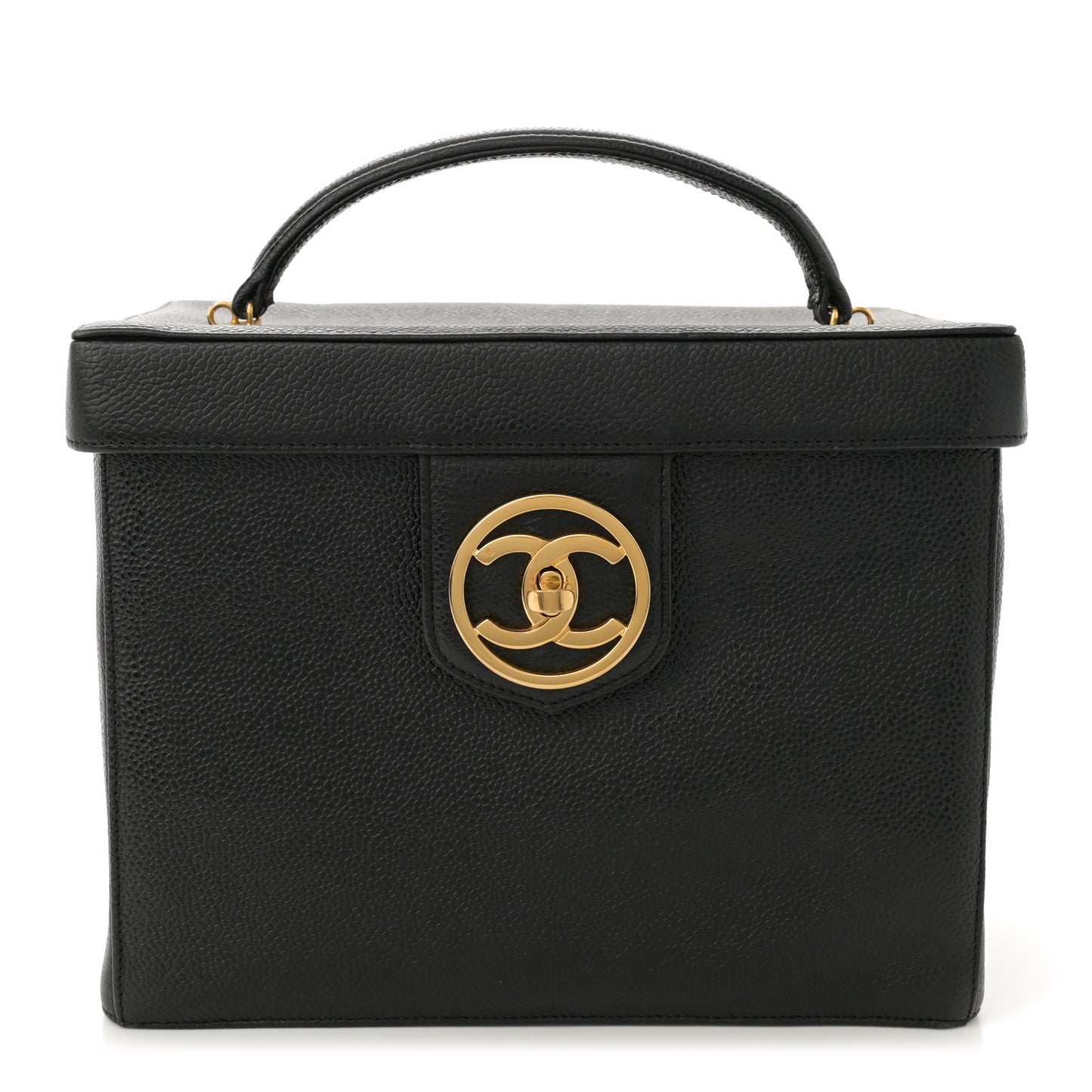 Caviar Vanity Train Case Black