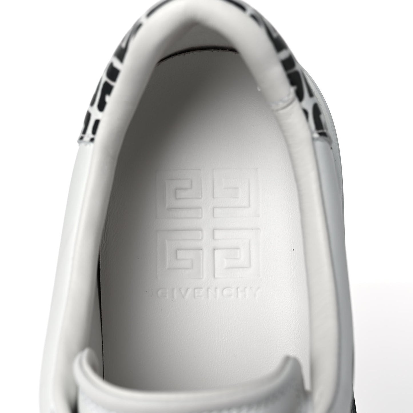 Calfskin City Sport Sneakers 40 White Black