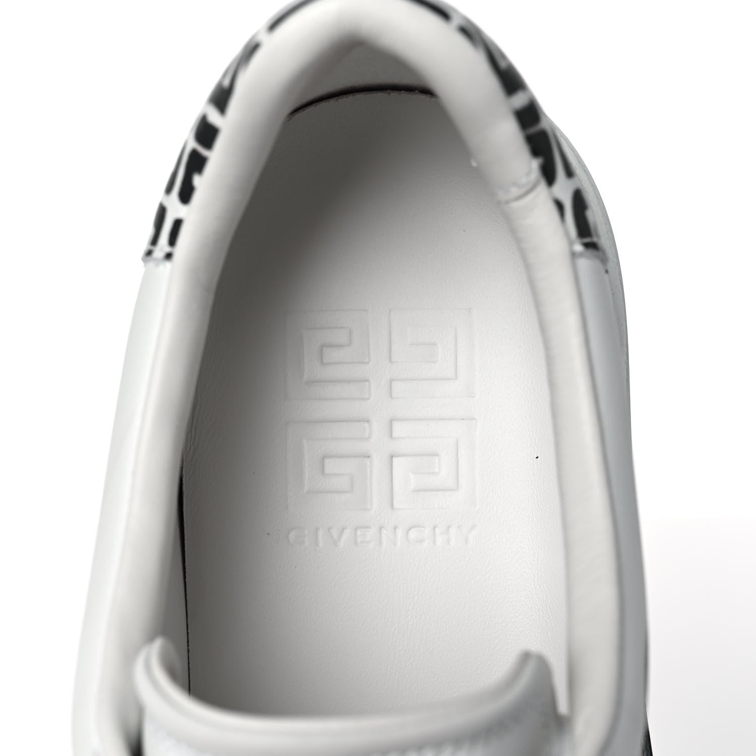 Givenchy Calfskin City Sport Sneakers 40 White Black 6 of 10