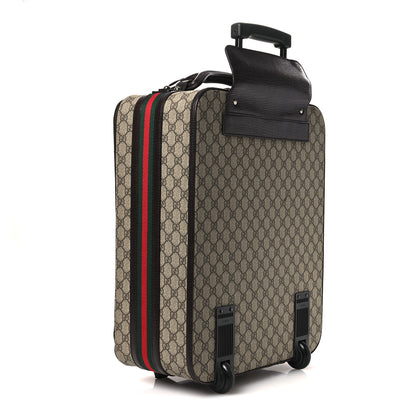 Gucci GG Plus Monogram Small Web Trolley Brown 2 of 12