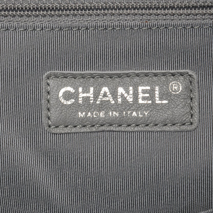 Chanel Washed Lambskin Quilted Maxi Chain Around Flap Black 6 of 7