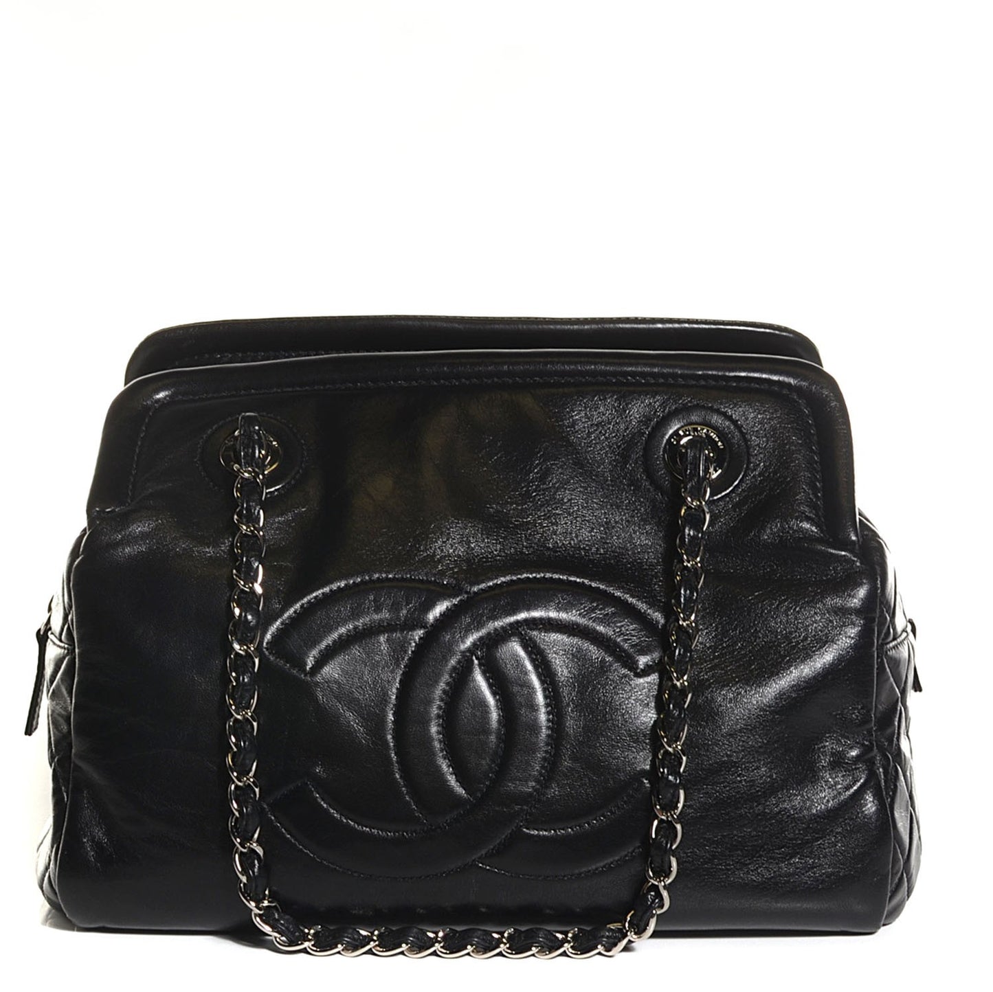 Lambskin Timeless CC Tote Black