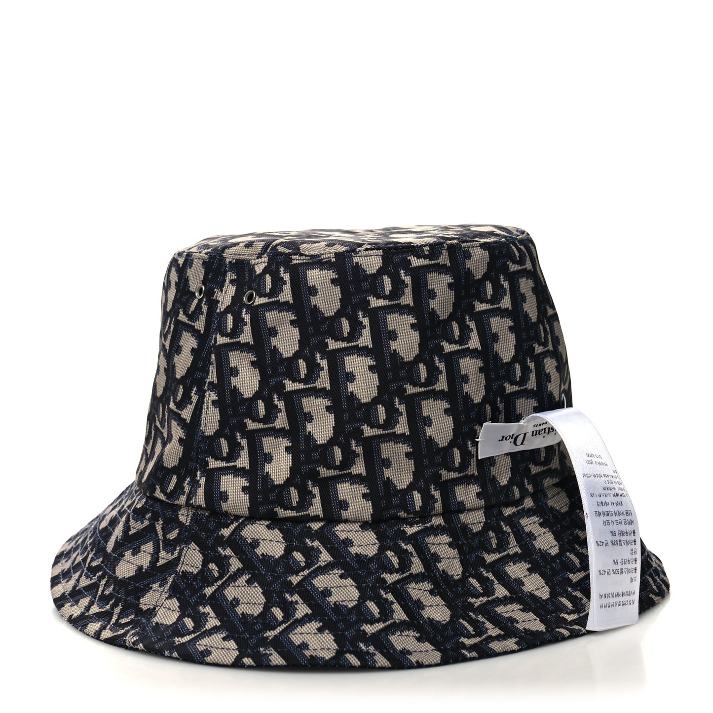 Oblique Reversible Teddy-D Brim Bucket Hat 57 Blue