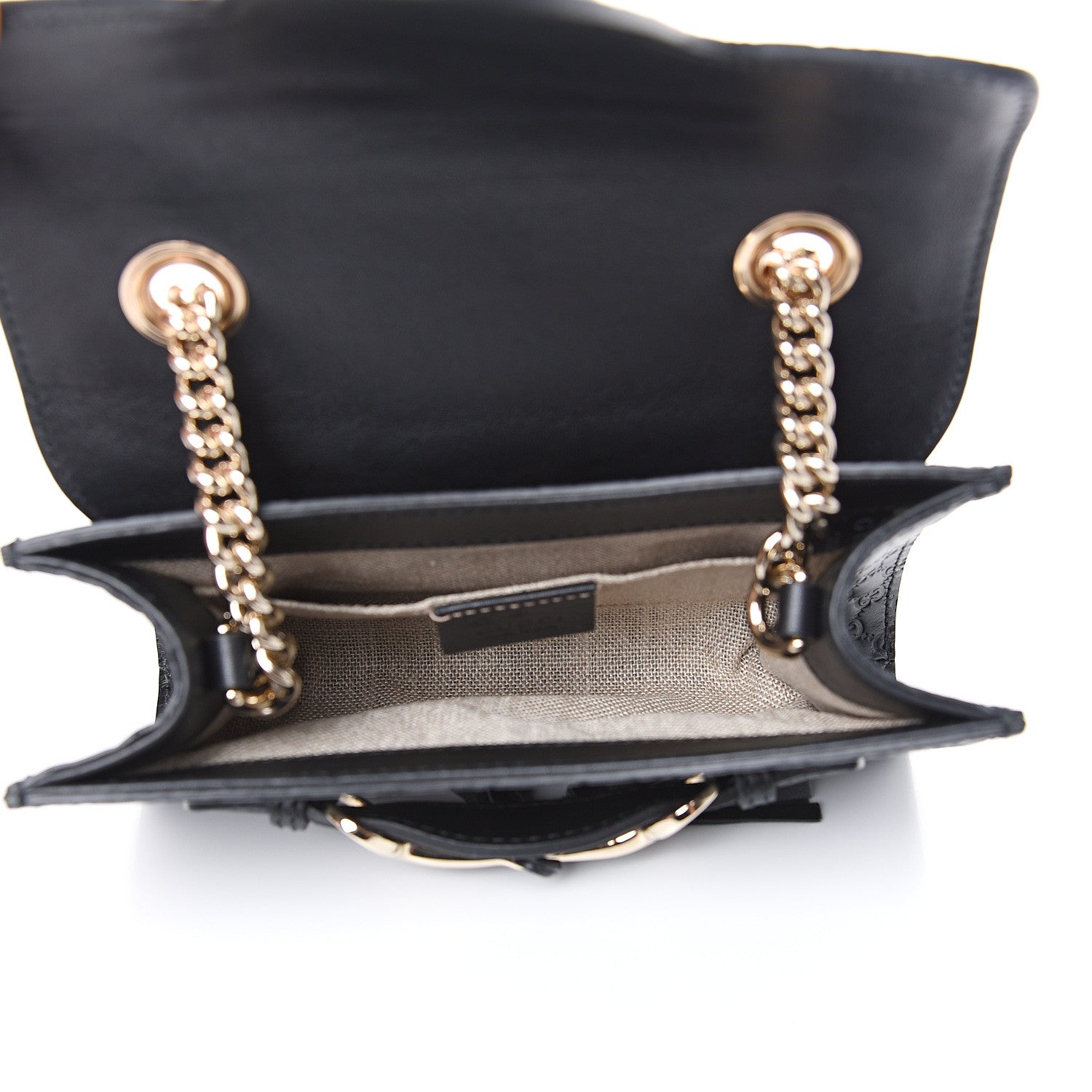 Gucci Microguccissima Mini Emily Shoulder Bag Black 4 of 10