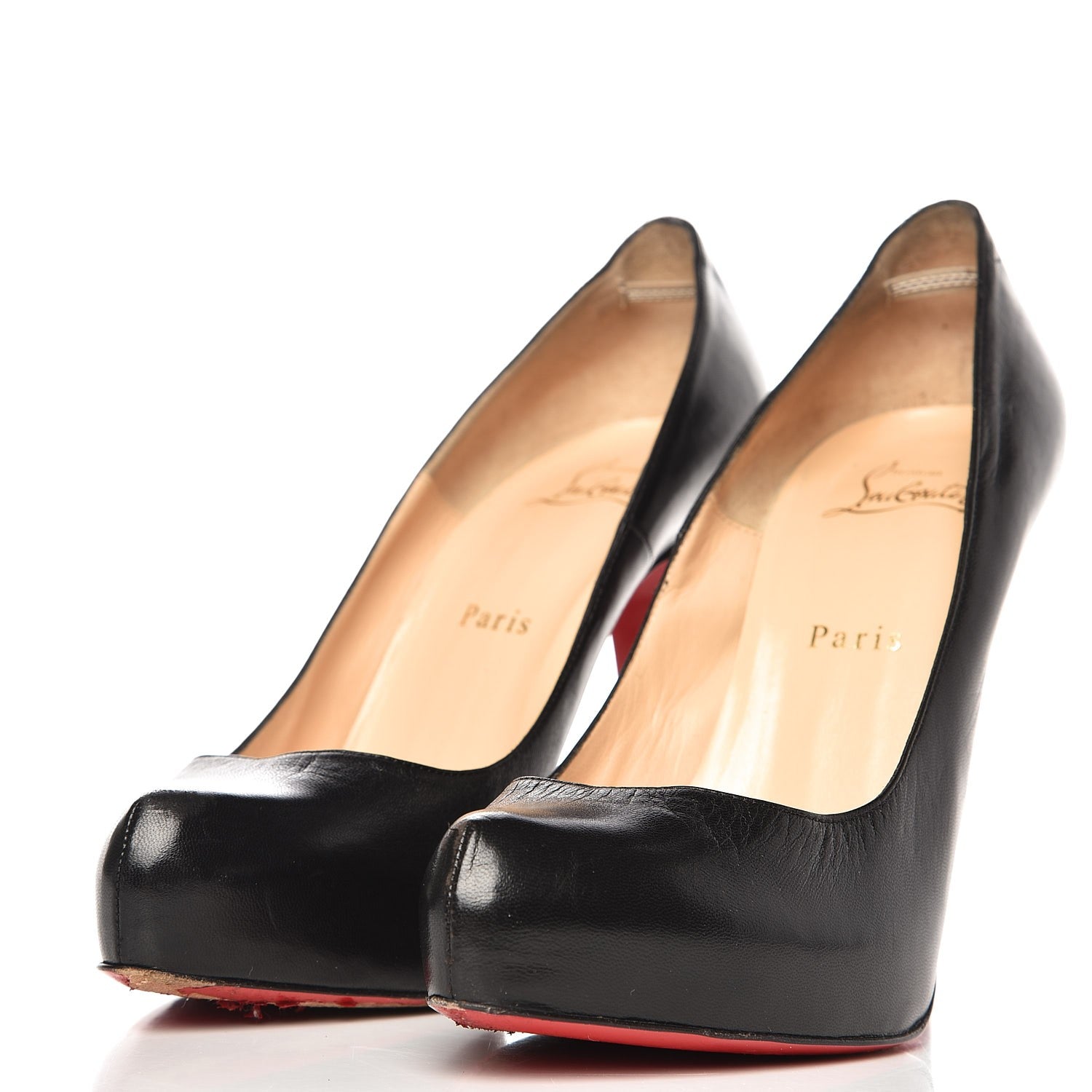 Christian Louboutin Kid Rolando 120 Pumps 39 Black 3 of 15