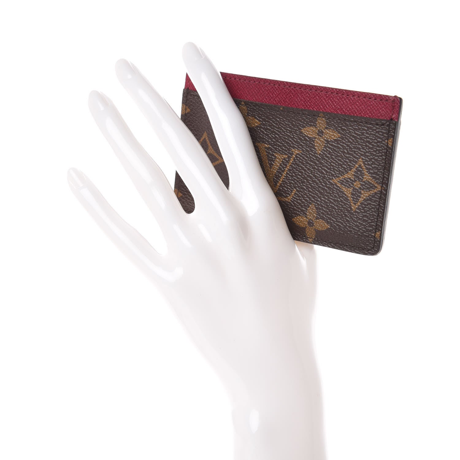 Louis Vuitton Monogram Card Holder Fuchsia 2 of 10