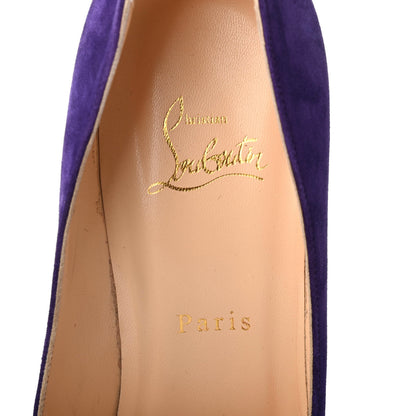 Christian Louboutin Suede Filo 120 Pumps 40 Violette 7 of 13