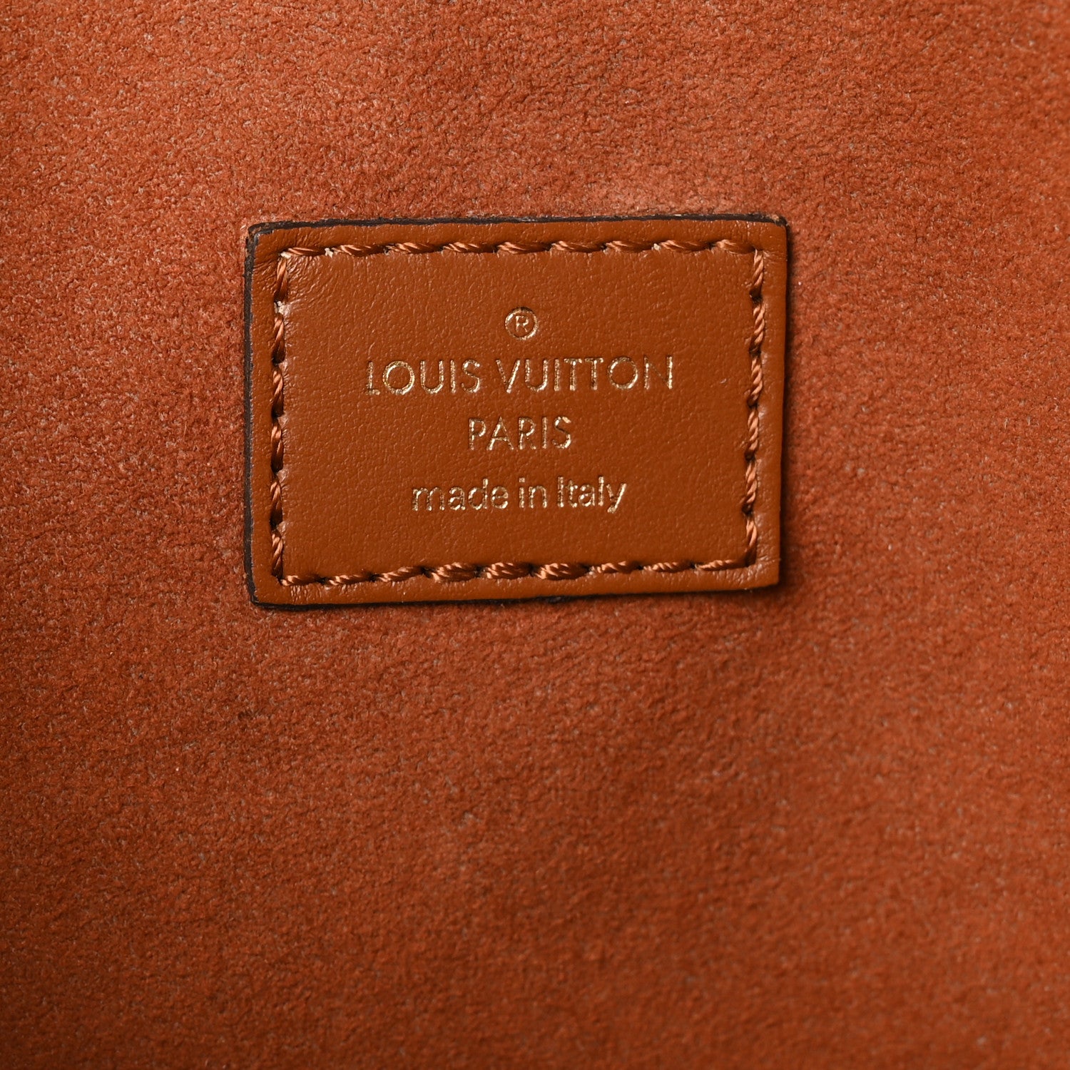 Louis Vuitton Raffia Saint Jacques Tote Caramel 6 of 10