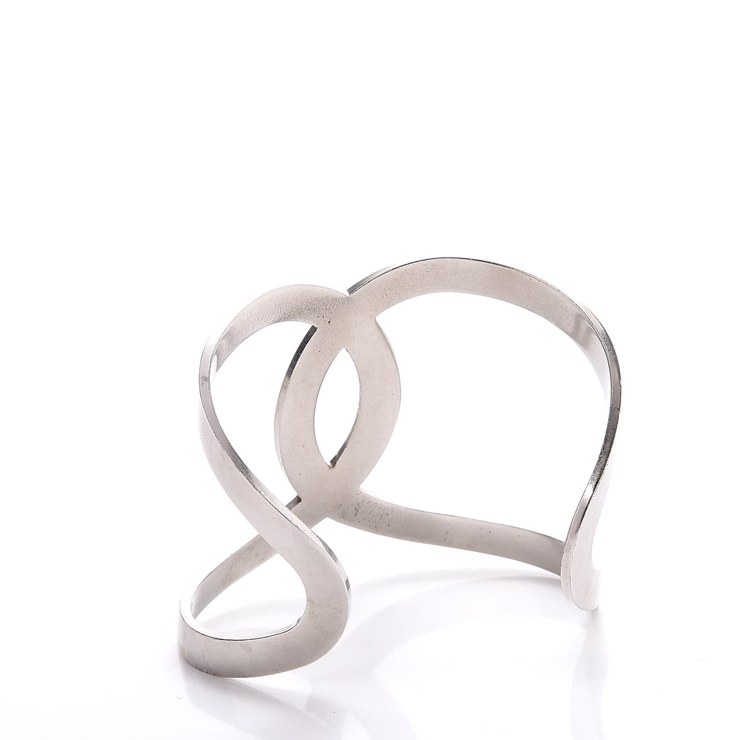 Metal CC Cuff Silver