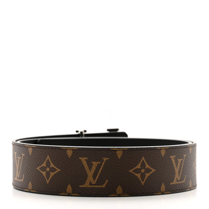 Louis Vuitton Monogram 40mm LV Initiales Belt 95/38 Black 2 of 4