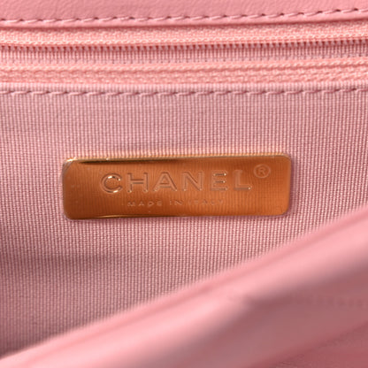Chanel Lambskin Quilted Medium Chanel 19 Flap Pink 5 of 9