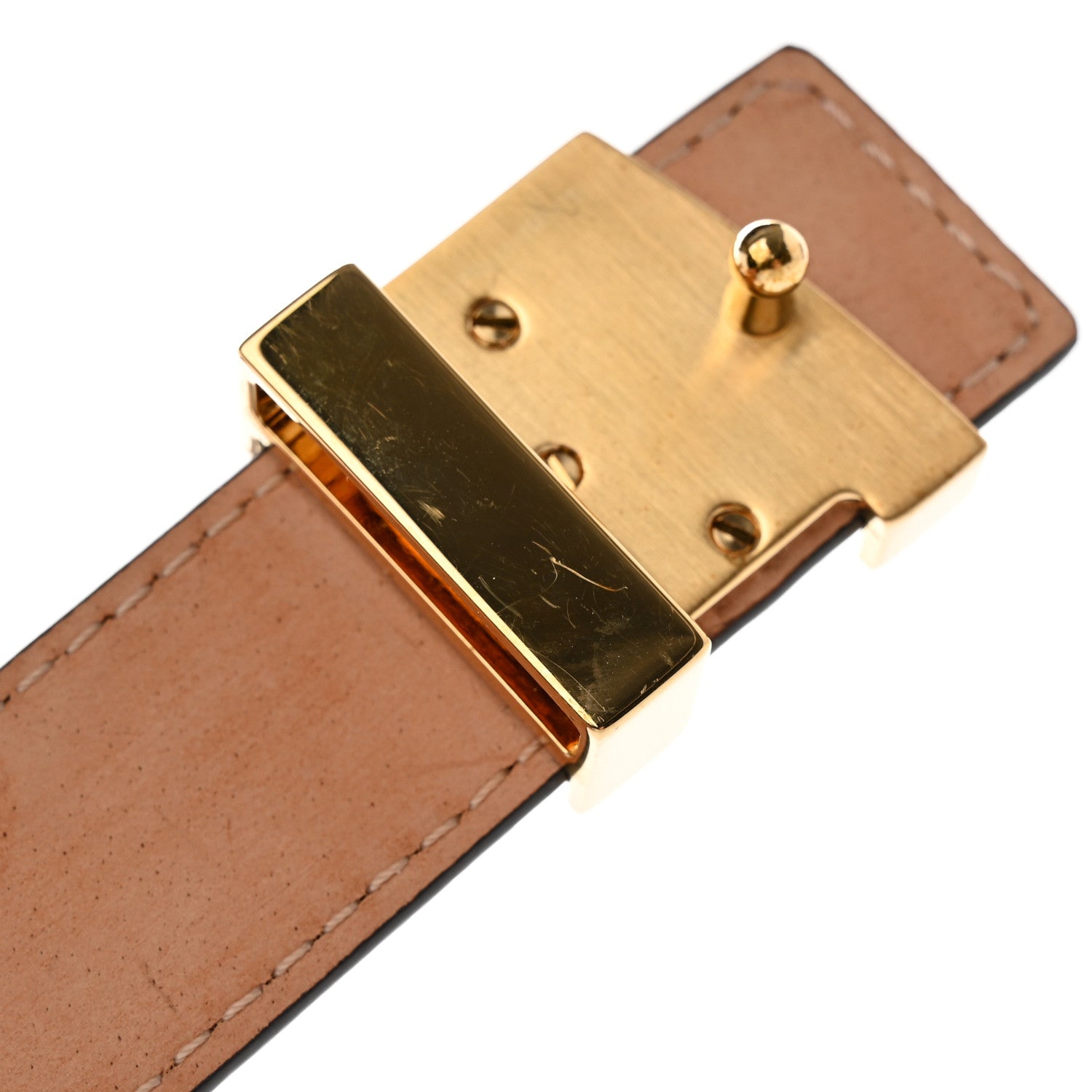 Louis Vuitton Mini Monogram 25mm LV Initiales Belt 95 38 11 of 12