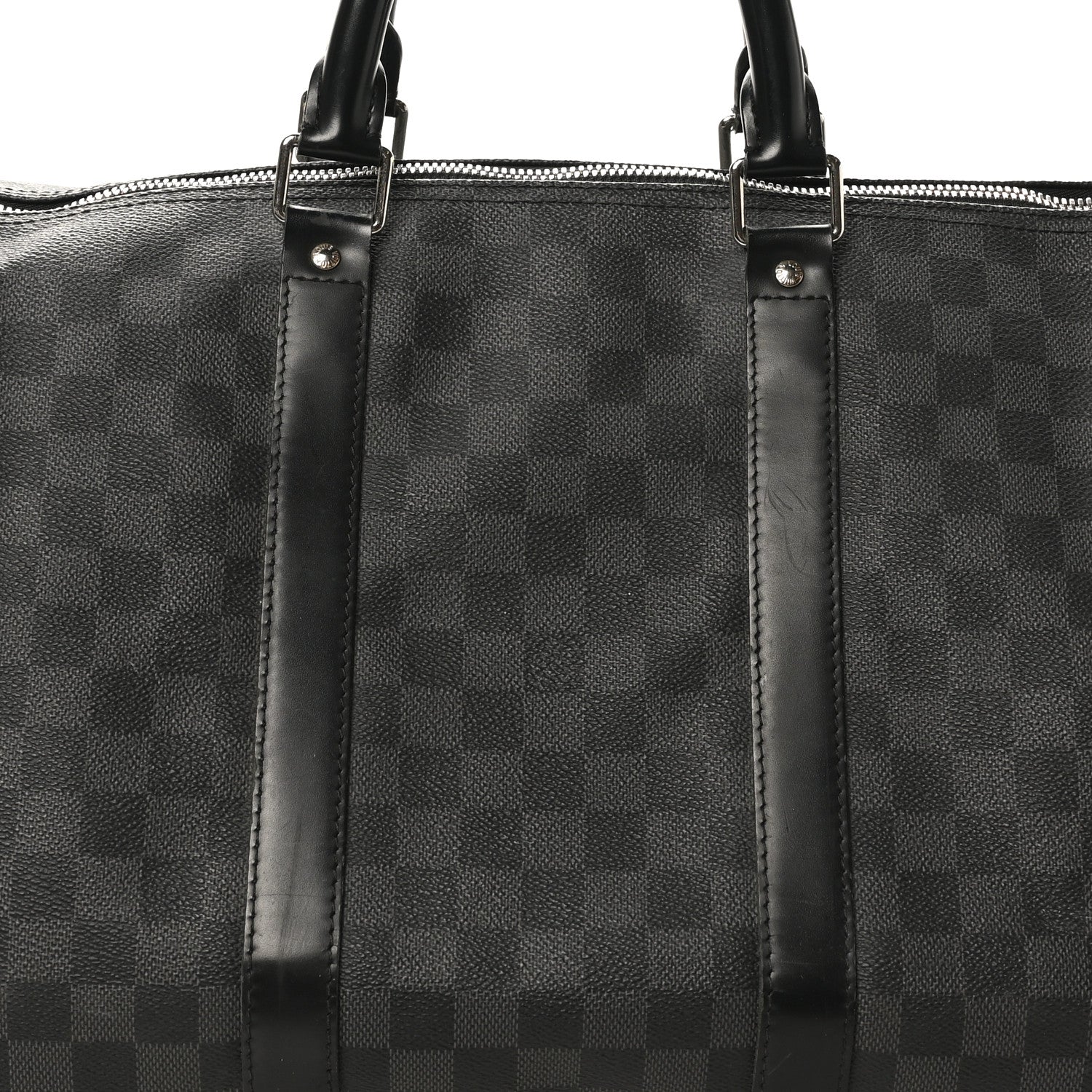 Louis Vuitton Damier Graphite Keepall Bandouliere 55 7 of 11