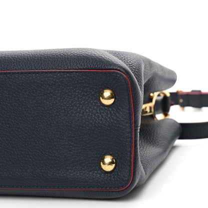 Louis Vuitton Taurillon Capucines PM Marine Rouge 9 of 9