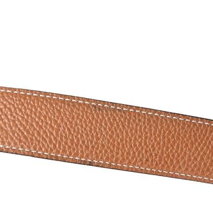 Hermes Box Togo 32mm H Belt 100 40 Black Gold 8 of 8