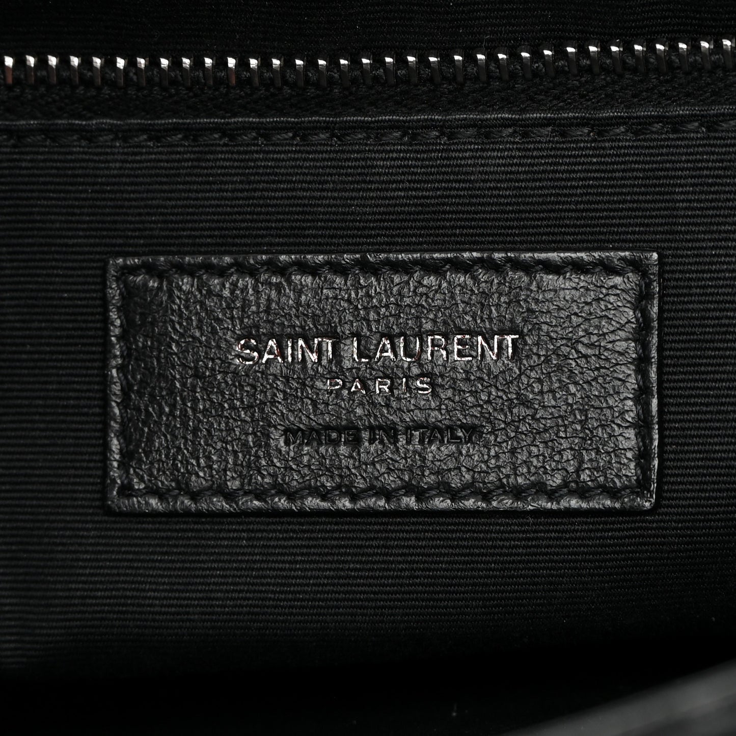 Suede Monogram Medium Niki Chain Satchel Black