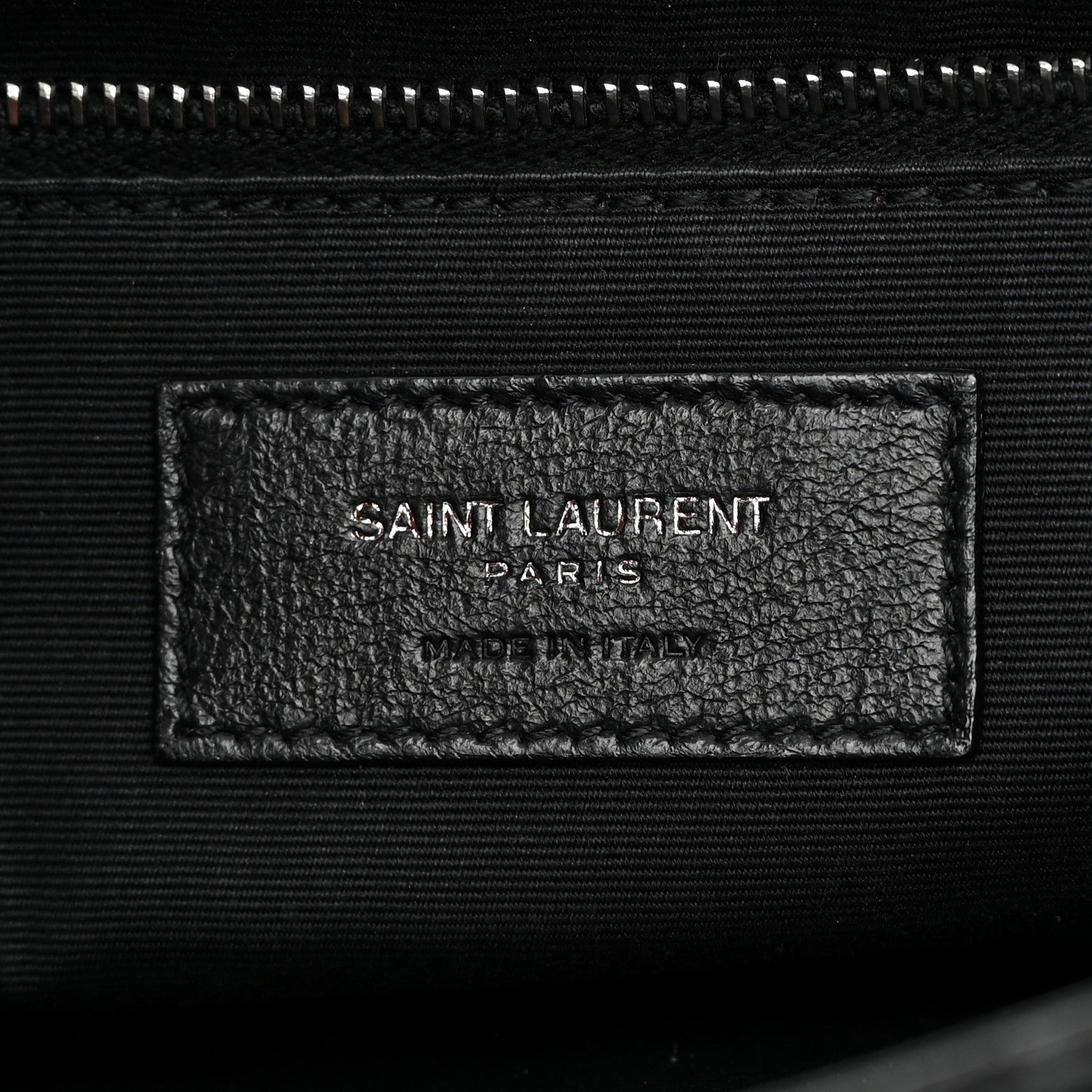 Saint Laurent Suede Monogram Medium Niki Chain Satchel Black 9 of 14