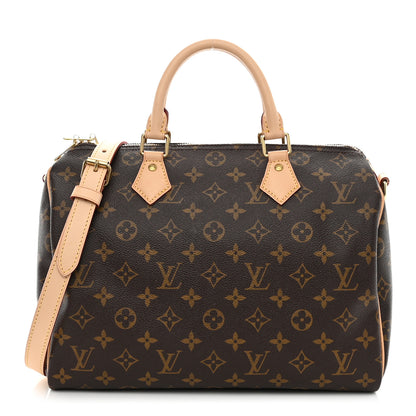 Louis Vuitton LOUIS VUITTON Monogram Speedy Bandouliere 30 1 of 13