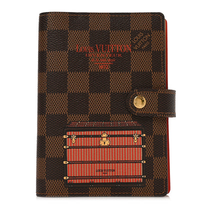 Louis Vuitton Damier Ebene Trunks and Bags Small Ring Agenda 1 of 6