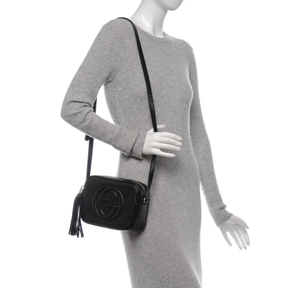 Gucci Pebbled Calfskin Small Soho Disco Bag Black 2 of 6