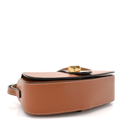 Celine Smooth Calfskin Tabou Clutch On Strap Tan 4 of 10