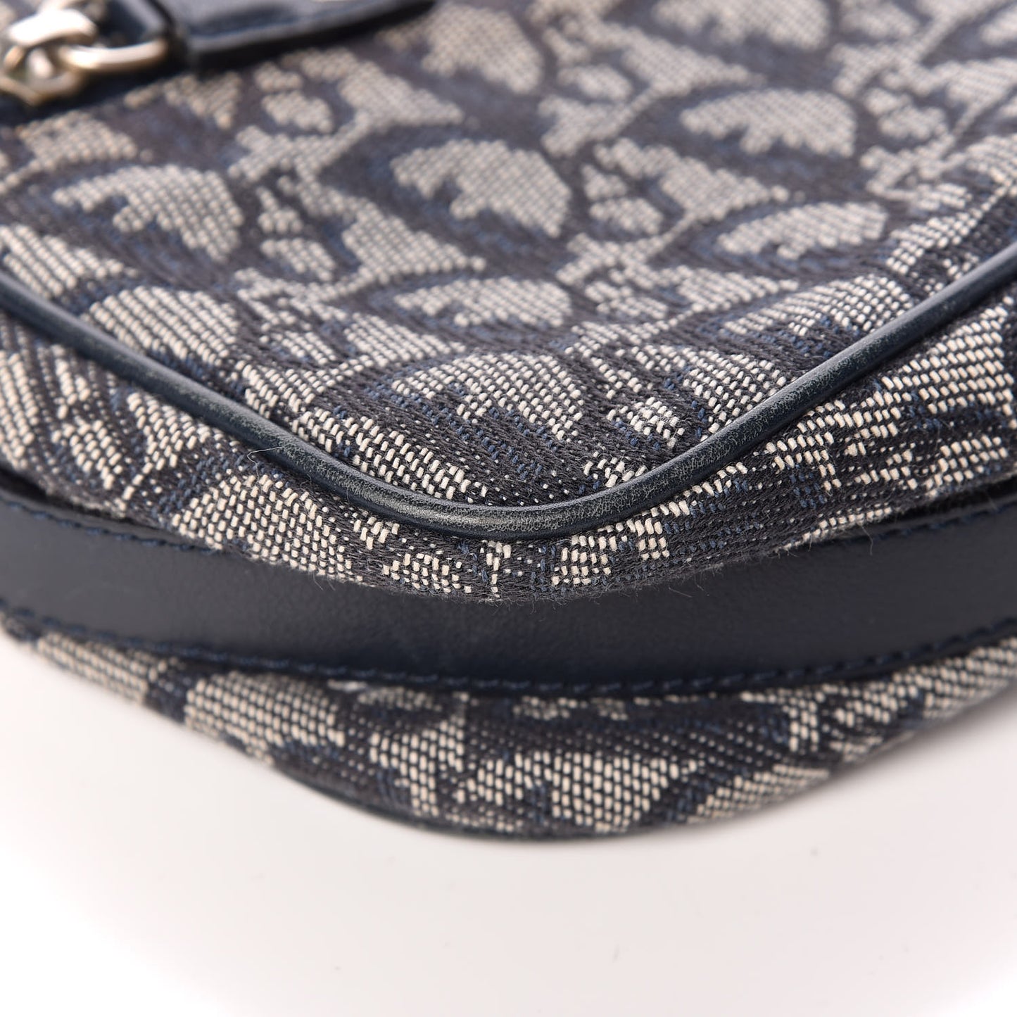 Monogram Charm Shoulder Bag Navy