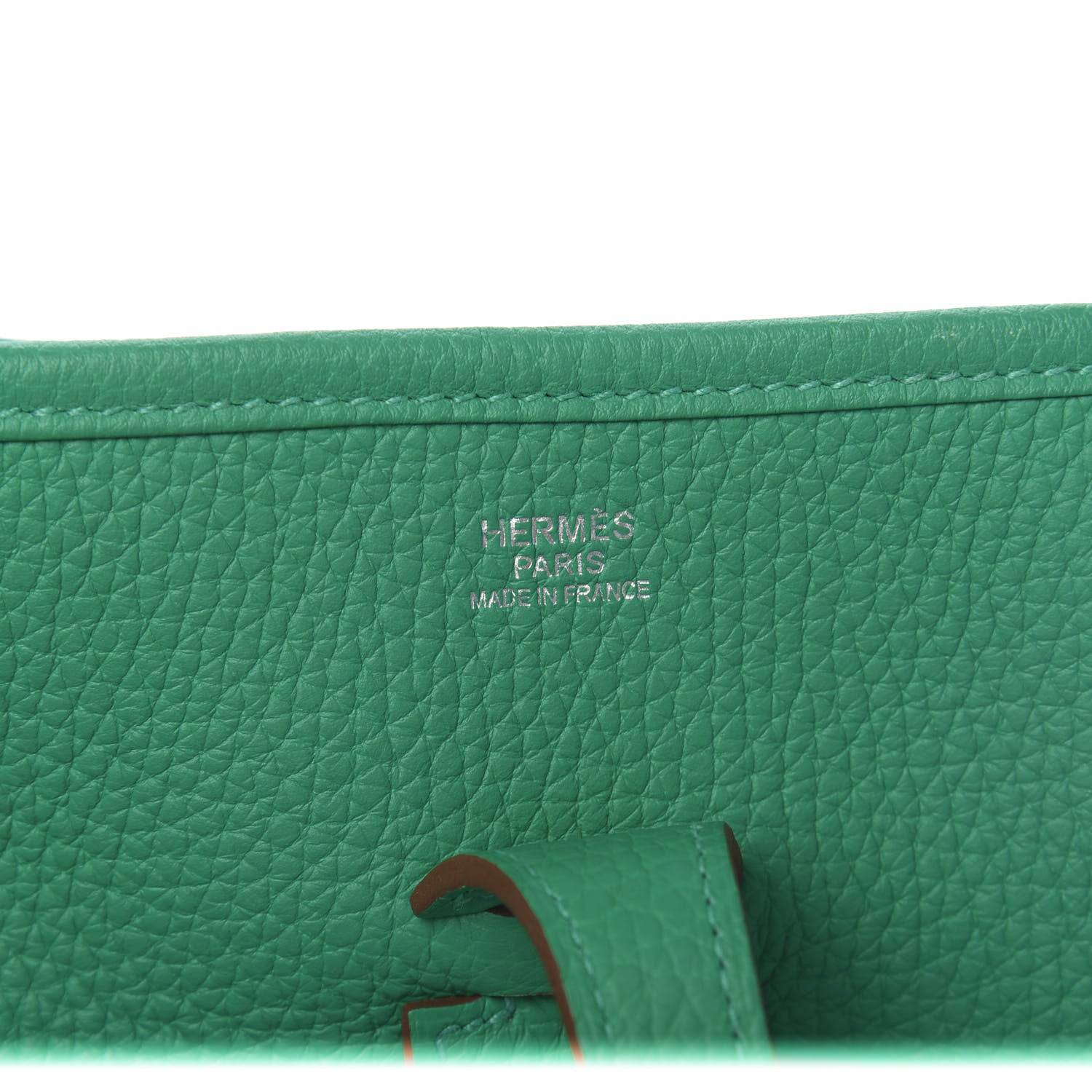 Hermes Taurillon Clemence Evelyne III PM Menthe 6 of 10