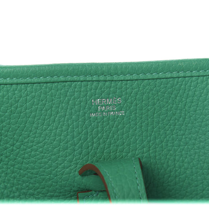 Hermes Taurillon Clemence Evelyne III PM Menthe 6 of 10