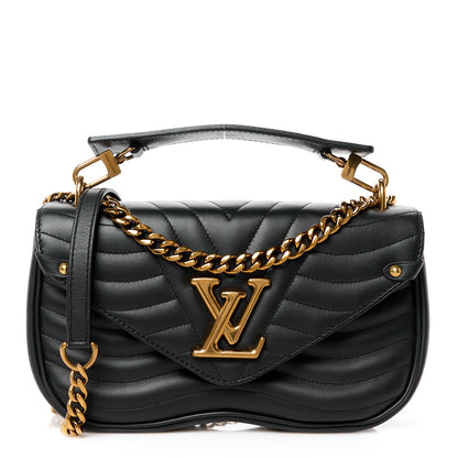 Louis Vuitton Calfskin New Wave Chain PM Black 1 of 11