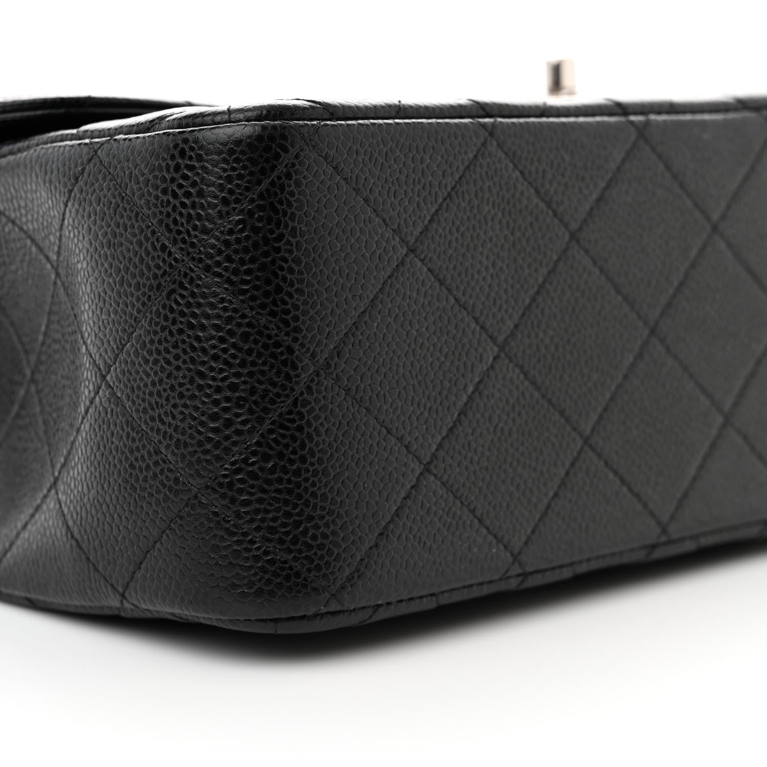 Chanel Caviar Quilted Jumbo Double Flap Black 9 of 10