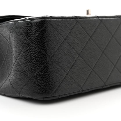 Chanel Caviar Quilted Jumbo Double Flap Black 9 of 10