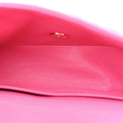 Chanel Jersey Quilted Mini Rectangular Flap Pink 5 of 10