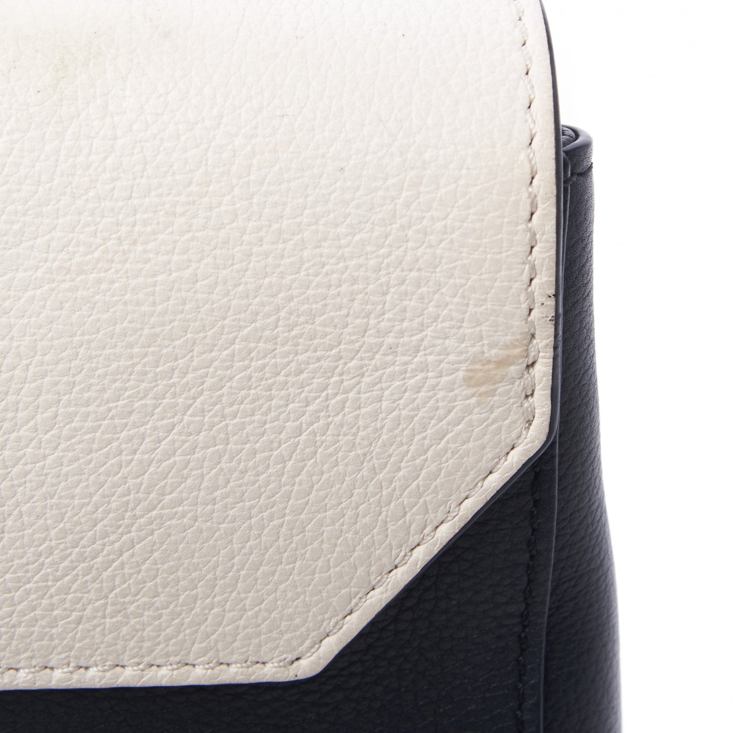 Louis Vuitton Calfskin Mechanical Flowers Lockme II Black White 9 of 11
