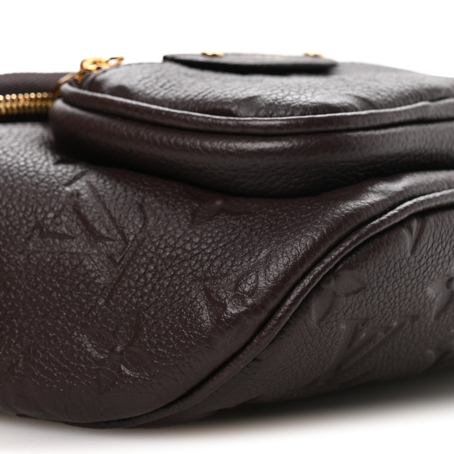 Louis Vuitton Ambrel アンフィニレザー ボディーバッグ LOUIS VUITTON（ルイ・ヴィトン） エピ バムバッグ LVサークル 黒