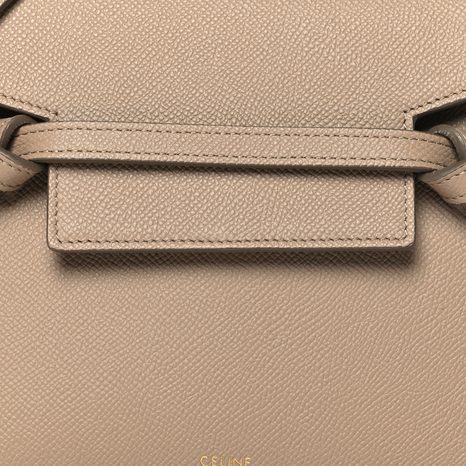 Celine Grained Calfskin Nano Belt Bag Light Taupe 8 of 12