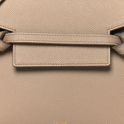 Celine Grained Calfskin Nano Belt Bag Light Taupe 8 of 12