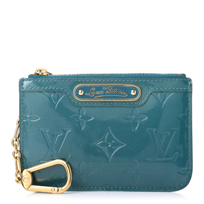 Louis Vuitton Vernis Key Pouch Blue Galactic 1 of 6