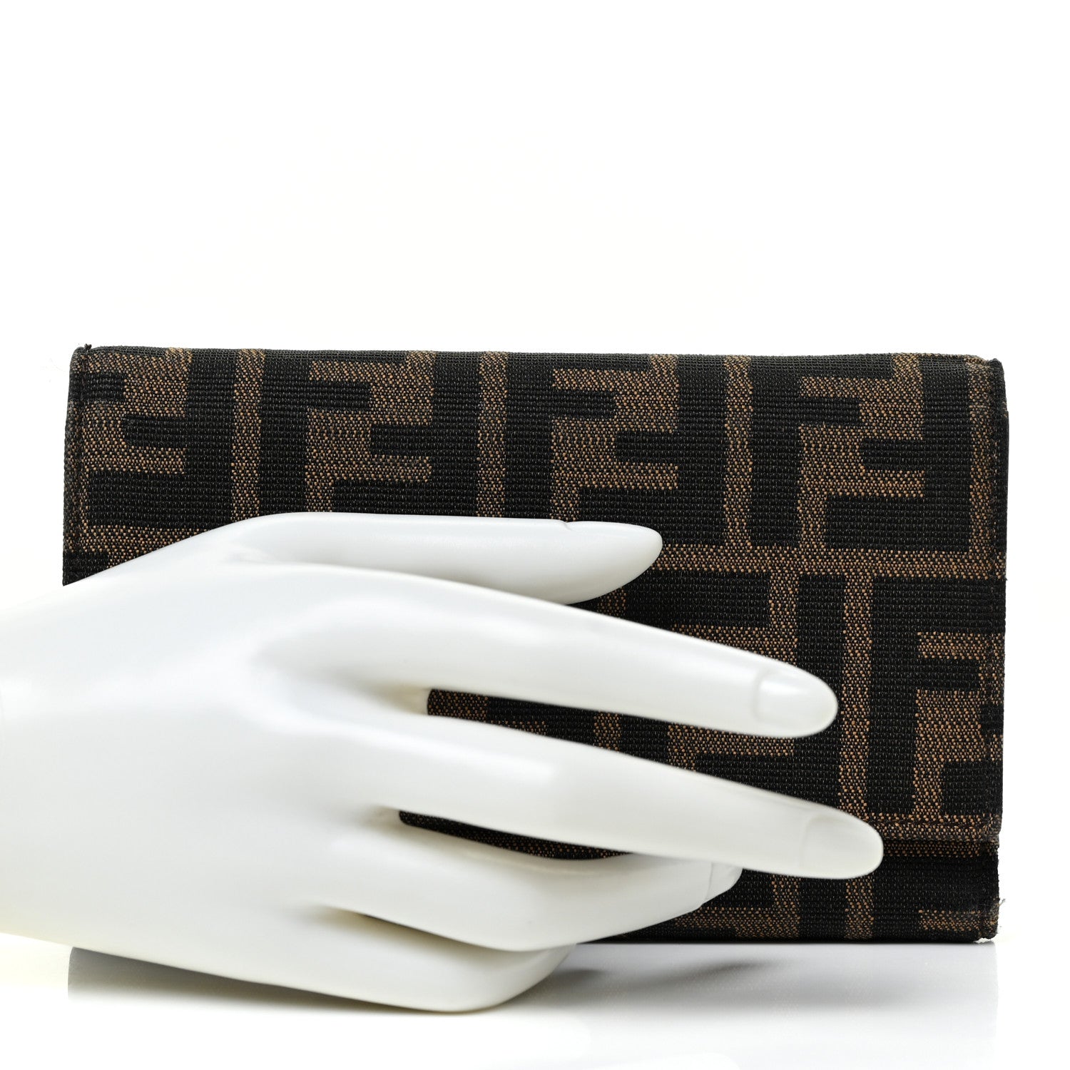 Fendi Zucca Wallet Tobacco 2 of 21