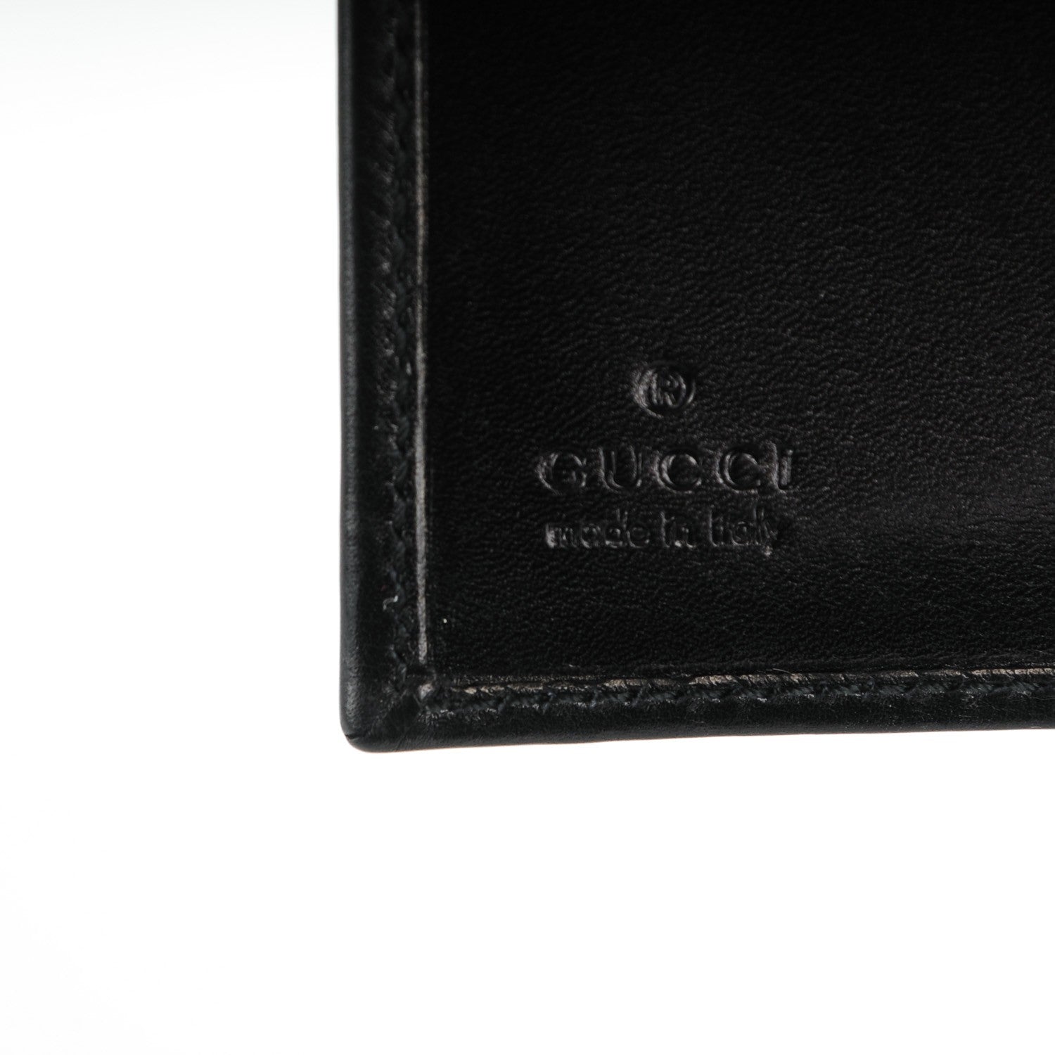 Gucci Calfskin Bi-Fold Wallet Black 6 of 7