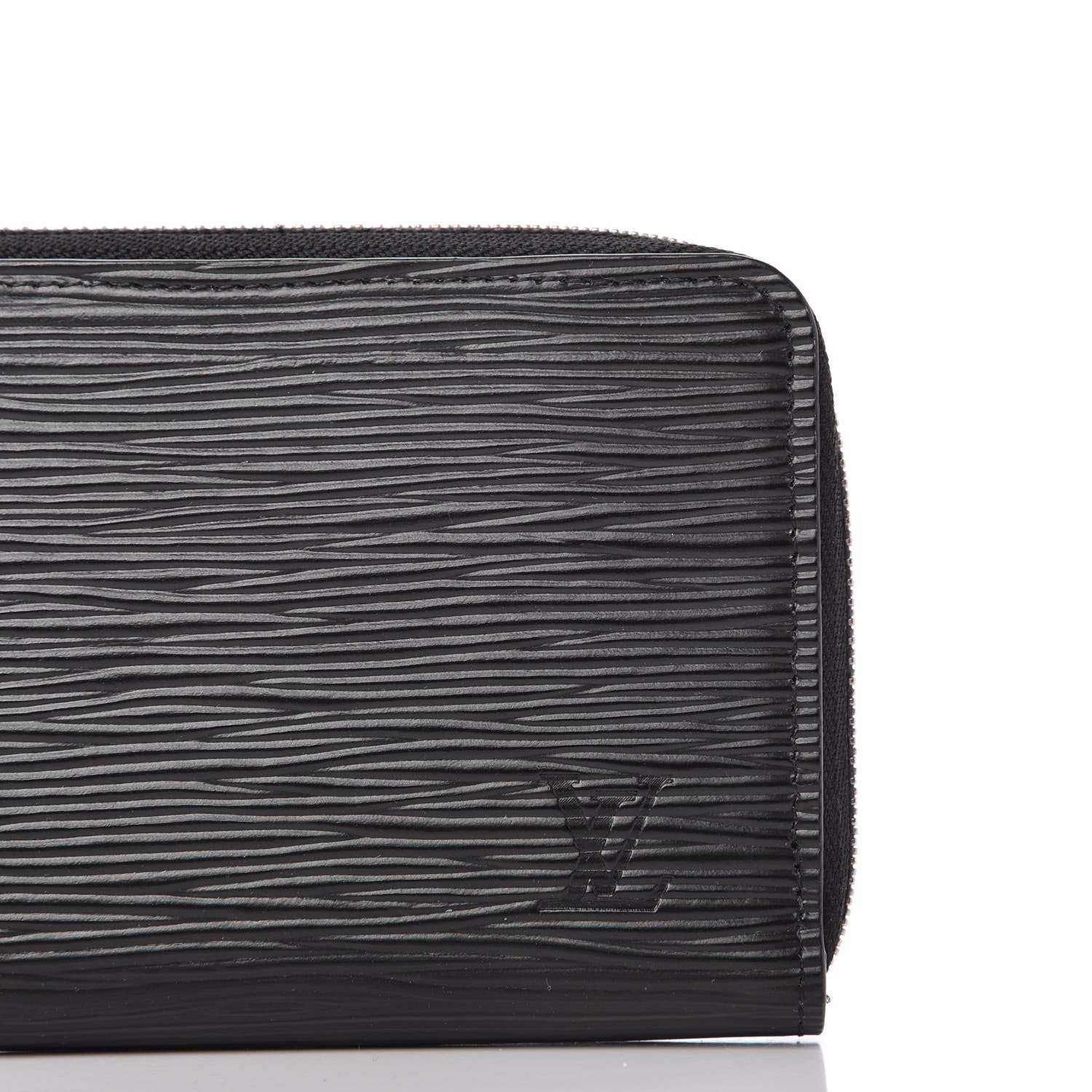 Louis Vuitton Epi Clemence Wallet Black 9 of 10