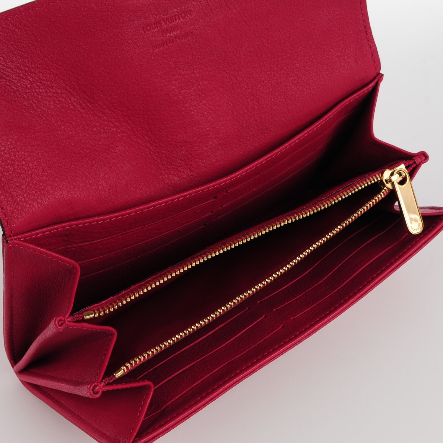 Louis Vuitton Mahina Iris Wallet Grenat 5 of 7