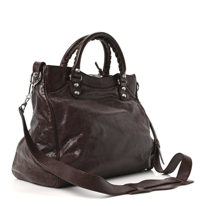 Balenciaga Agneau Giant 12 Silver Hardware Velo Cigare Fonce 4 of 11