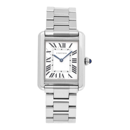 Cartier Stainless Steel 24mm Tank Solo Quartz Watch 1 of 4