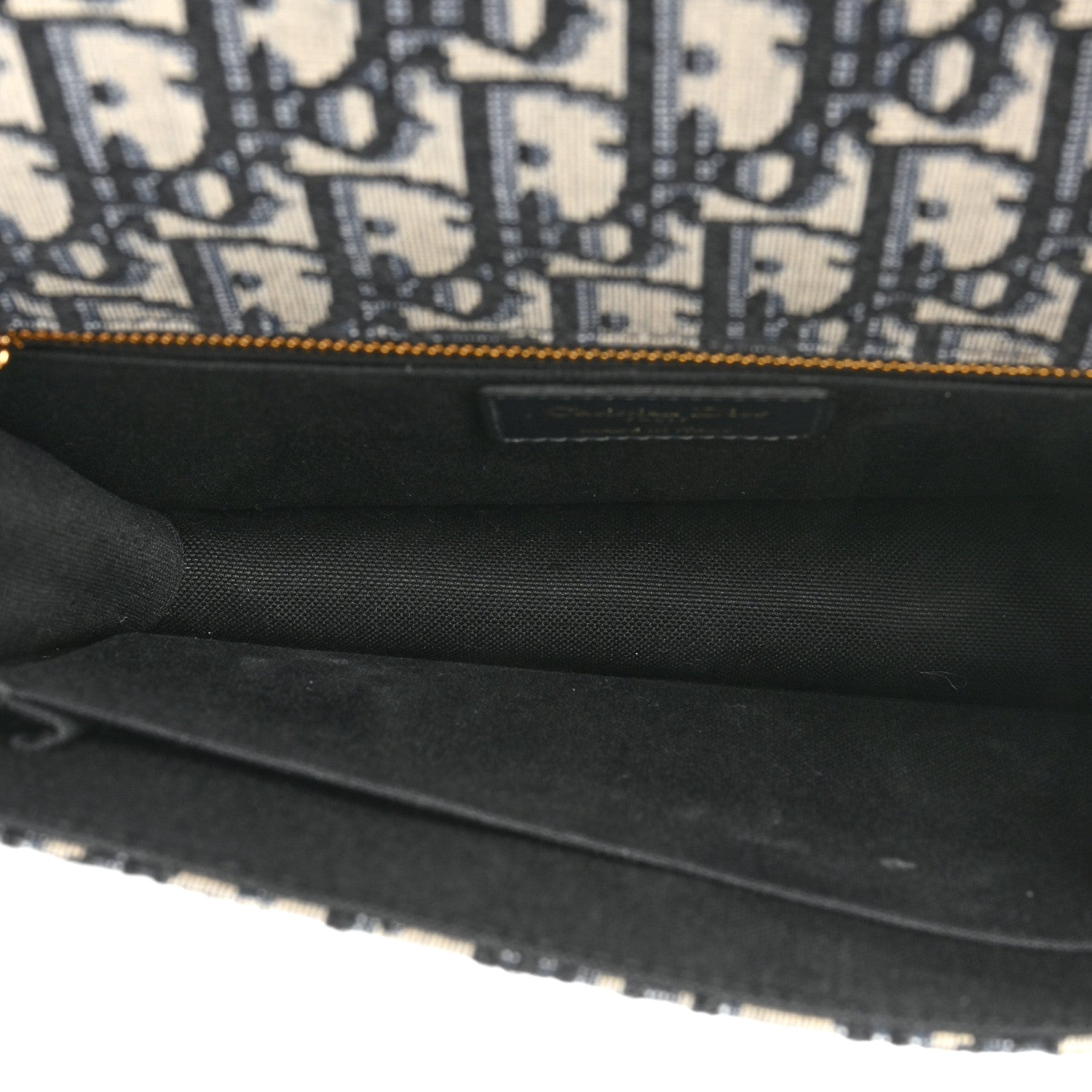 Christian Dior Oblique 30 Montaigne Flap Bag Blue 5 of 11