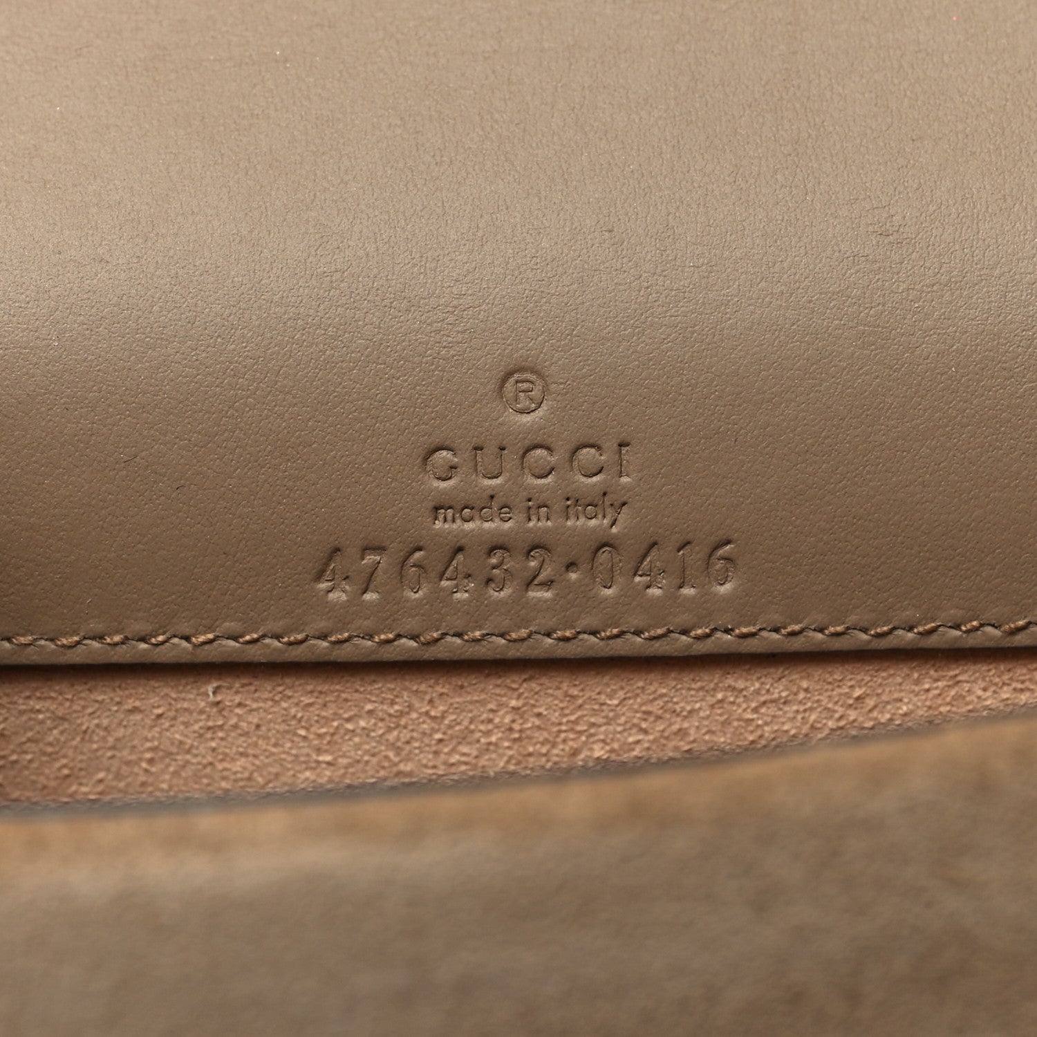 Gucci GG Supreme Monogram Super Mini Dionysus Shoulder Bag Taupe 7 of 11