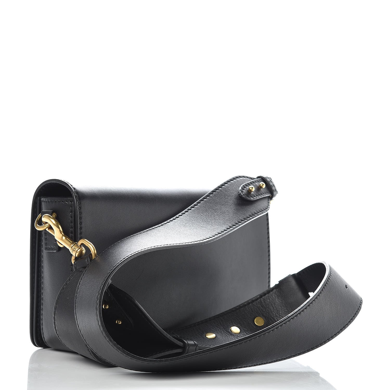 Christian Dior Smooth Calfskin Dio(r)evolution Flap Bag Black 3 of 9
